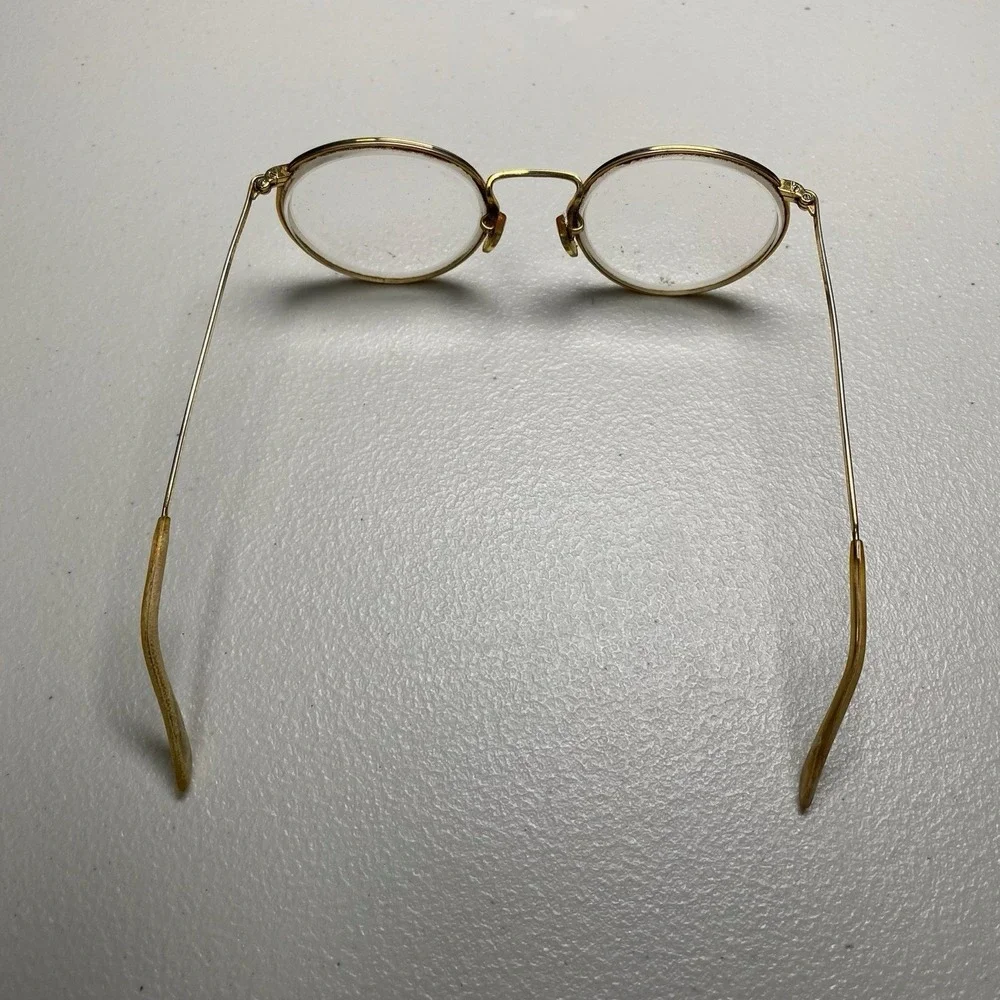 Shuron Ronstrong P3 FRAMES ONLY 5 3/4 SC USA Round Full Rim MCM Light Academia
